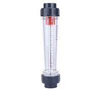 Plastic Tube Liquid Flowmeter High Accuracy Alkali Water Flow Meter Gauge for Light Industry Applications ABS Material Measuring Range 0.4-4m³ / h