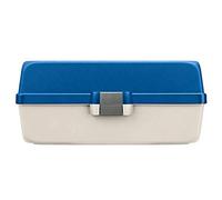 Plastica Panaro 118585 Mallette de pêche Unisexe pour Adulte, Blanc/Bleu, 335 x 153 x 148 mm