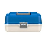 Plastica Panaro 149585 Mallette de pêche Unisexe pour Adulte, Blanc/Bleu, 37 x 222 x 197 mm