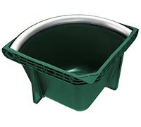 Plastica Panaro 30084 Mangeoire à Chevaux, Unisexe, Adulte, Vert, 395 x 395 x 295 cm