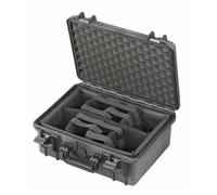 Plastica panaro - MAX380H160CAM - Max 380h160cam Mallette Adulte Unisexe, Noir, 380 x 270 x H160 mm