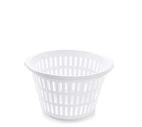 PlasticForte Panier à linge en plastique de haute qualité style hipster Rouge 47 x 45 x 28 cm