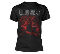 Plastichead Dimmu Borgir Death Cult Pentagram T Shirt Size M