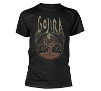 PlasticHead Gojira 'Cycles' T-shirt écologique Noir, Noir , XL