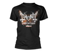Plastichead Mayhem Ordo Ad Chao Band Logo T Shirt Size L