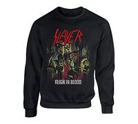 Plastichead Slayer - Reign in Blood Pull à manches longues, multicolore, S