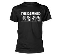 Plastichead The Damned Headshots T Shirt L Black