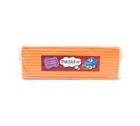 Plasticine 400 g, orange fluo, pâte à modeler pour animateurs et modélistes, facile à mouler, idéale pour les sculptures, les modèles et Stop-Motion