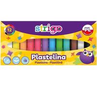 Plasticine créative en 12 couleurs juteuses Strigo - Découvrez vos talents artistiques ! Idéal pour l'amusement et la créativité des enfants et des adultes !