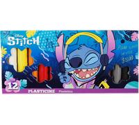 Plasticine créative en 12 couleurs Stitch - un plaisir magique avec votre personnage Disney préféré ! Découvrez des possibilités créatives illimitées pour les enfants !
