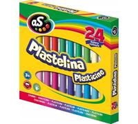 Plasticine créative en 24 couleurs - développez votre imagination et créez des œuvres d'art uniques avec des matériaux de la plus haute qualité ! Idéal pour les enfants et les adultes.