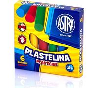 Plasticine créative en 6 couleurs ASTRA - idéale pour les jeux créatifs des enfants et des adultes ! Découvrez dès aujourd'hui le monde des possibilités artistiques !