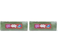 Plasticine Dalle One Colour 400g - Vert armée #67 - Pâte à modeler pour animateurs professionnels et maquettistes - Facile à façonner et à mouler - Pour sculptures, maquettes et animations en