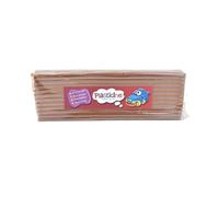 Plasticine One Colour Slab 400 g - Terracotta #29 Argile de modelage pour les animateurs professionnels et les modélisateurs, facile à façonner et mouler, faire des sculptures, des modèles et des