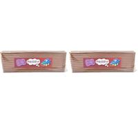 Plasticine One Colour Slab 400 g - Terracotta #29 Argile de modelage pour les animateurs professionnels et les modélisateurs, facile à façonner et mouler, faire des sculptures, des modèles et des