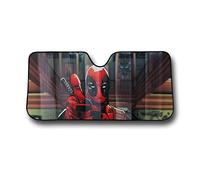 Plasticolor 003711R01 Marvel Deadpool Thumbs Up Accordion Sunshade by Plasticolor