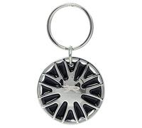 Plasticolor 004556R01R Porte-clés Racing en métal émaillé, chrome, Large