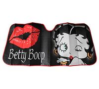 Plasticolor Betty Boop 003716R01 Pare-Soleil pour Pare-Brise Avant Style accordéon Noir