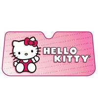 Plasticolor Hello Kitty Sanrio 003681R01 Pare-Soleil pour Pare-Brise Avant de Voiture Camion SUV 68,6 x 147,3 cm