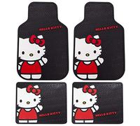 Plasticolor Hello Kitty Sanrio Waving Front & Rear Car Truck SUV Seat Rubber Floor Mats by Plasticolor