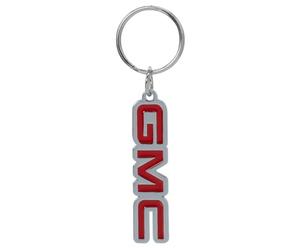 Plasticolor Porte-clés en émail GMC 004578R01, rouge et chromé, taille unique