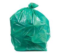 Plasticplace Sacs poubelle verts, 12-16 gallons 250 / caisse 1,0 mil