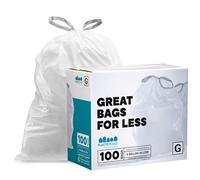 Plasticplace TRA165WH Simplehuman (x) Compatible Code G (100 unit s)