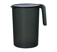 Plasticss Carafe réutilisable en plastique avec couvercle | Pichet pour eau, fruits, jus de fruits, boissons résistantes à la chaleur | Pichet avec poignée ergonomique pour eau froide et chaude pour