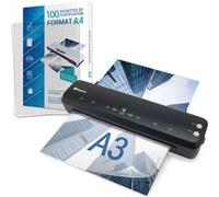 Waytex Plastifieuse Pro A3-A4-A5-A6-A7 Chaud/Froid Ultra rapide Température réglable 2x150µ Pack 100