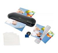 Plastifieuse A4 A5 A6 carte de visite - chaud et froid - 15 feuilles - rogneuse