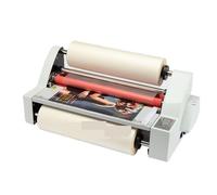 Plastifieuse, machine à plastifier, Plastifieuse à rouleaux de film V350, format A3, machine à plastifier à chaud à quatre rouleaux, contrôle électronique de la température, mode simple et chauffage p