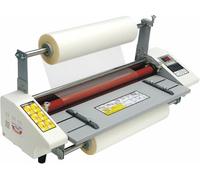 Plastifieuse, plastifieuse à Froid et à Chaud à Quatre Rouleaux A2+, plastifieuse à Une ou Deux Faces, réglage de 0 à 180 °C, écran LCD numérique, pour Usage Commercial au Bureau de l'école