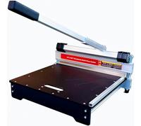 Plastifieuse Pro Max de 50,8 cm et coupe-sol en vinyle rigide, coupe jusqu'à 50,8 cm de large et 17 mm d'épaisseur. Que diriez-vous de la démonstration ? Coupe complète du bois dur d'ingénierie, LVP/T