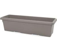PLASTIKEN Jardiniere rectangulaire - 60 X 33 cm - Taupe