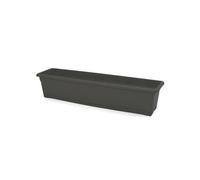 Plastiken Jardinière Rectangulaire - 80 X 20 Cm Avec Plateau - Anthracite Multicolore