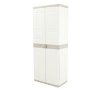 Plastiken Plastiken Titanium Cupboard 70 cms armoire à balais | 70 x 44 x 176 CMS