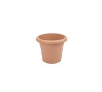 PLASTIKEN Pot à fleurs - Ø 22 cm rond - Terracotta