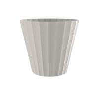PLASTIKEN Pot Doric Maceta - Ø32 x 29 cm - Ecru