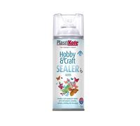 PlastiKote Aérosol Scellant Loisirs & Créations, Brillant Transparent, 400ml