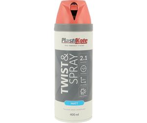 Plastikote Matt | Twist & Spray | Peinture Aérosol 400ML
