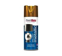 PlastiKote Peinture Aérosol Métallisée Brillante, Cuivre, 400ml