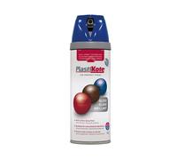PlastiKote Peinture Brillante Twist & Spray, Bleu Pacifique, 400ml