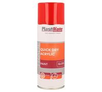Plastikote Rapide Sec Acrylique / Laque Spray 400ml Tout Couleurs