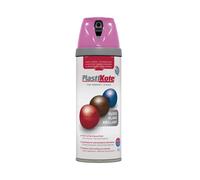 PlastiKote Twist & Spray Peinture Brillante Rose Pink Burst, 400ml