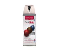PlastiKote Twist & Spray Peinture Mate Blanc Antique 400ml