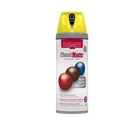 PlastiKote - Vernis en spray brillant Jaune Nouveau 400ml