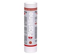Plastiline 1355T - Tube de Plastiline - Pâte à Modeler, Haute Précision - Modeler, Sculpter, Mouler - Dureté 55 (medium) - 1 kg - Teinte Ocre rouge. Fabriqué en France