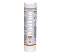 Plastiline 1650T - Tube de Plastiline - Pâte à Modeler, Haute Précision - Modeler, Sculpter, Mouler - Dureté 50 (souple) - 1 kg - Teinte Gris clair. Fabriqué en France