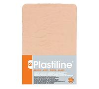 Plastiline 7250T - Plaque de Plastiline - Pâte à Modeler, Haute Précision - Modeler, Sculpter, Mouler - Dureté 2 (souple) - 750g - Teinte Rose de Naples Fabriqué en France