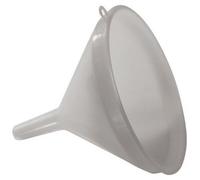Plastime 0242 1 Entonnoir en polyéthylène Haute densité Blanc 10 cm